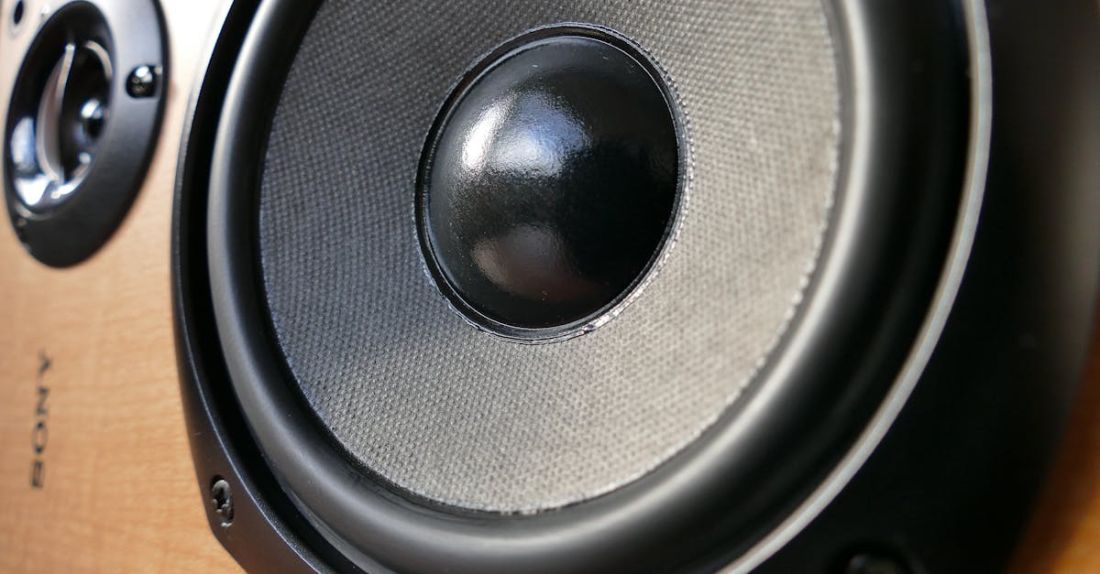 Speaker - Closed Up Photography of Brown Wooden Framed Sony Speaker